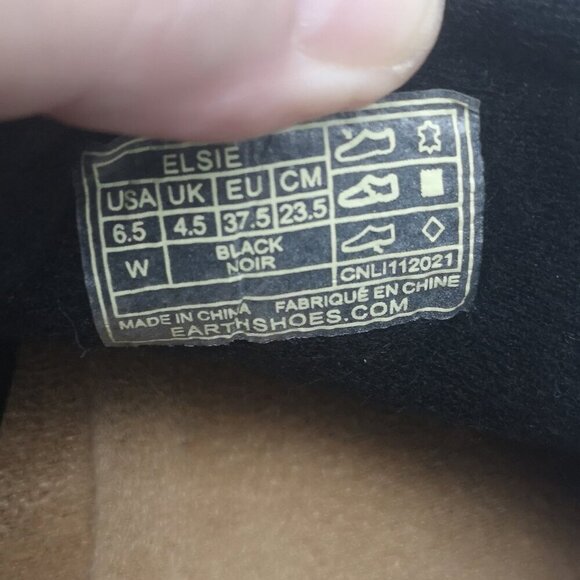 Earth Origins Ladies Size 6.5 Black with Side Zippers Cushioned Insole Loafers - Picture 8 of 8